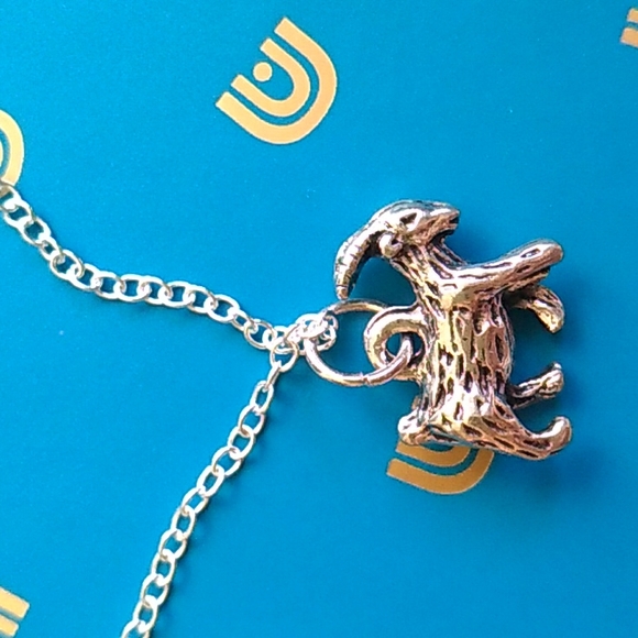 New Handmade Goat Pendant Necklace - Picture 4 of 4